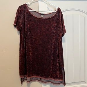 Womens We The Free Velvet Top